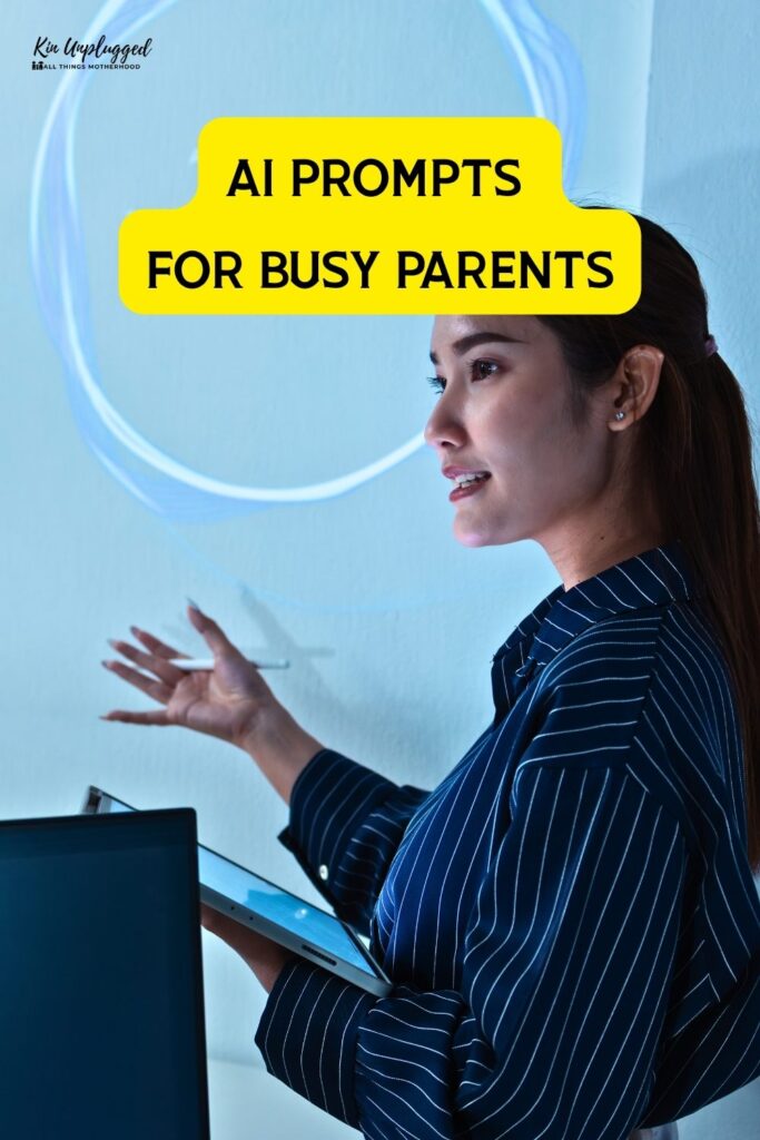 ChatGPT prompts for busy moms