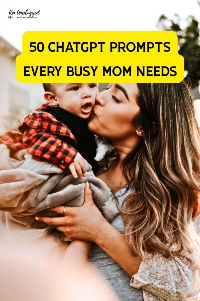 AI prompts for busy moms