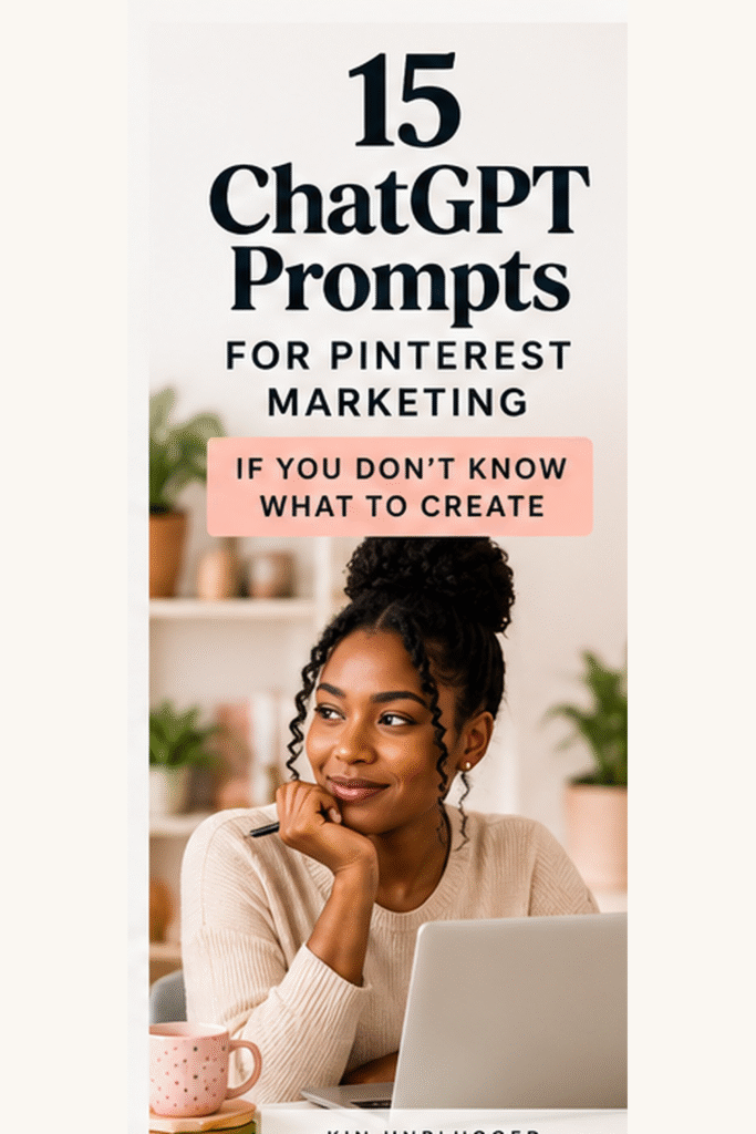ChatGPT prompts for Pinterest