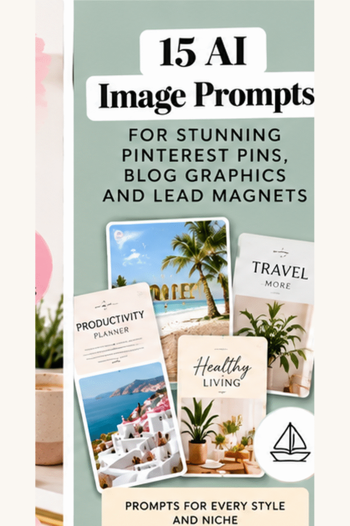 AI prompts for blog graphics