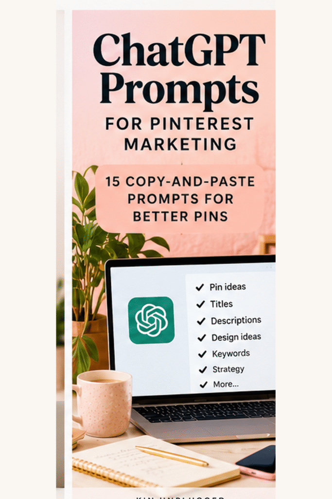 Pinterest marketing prompts