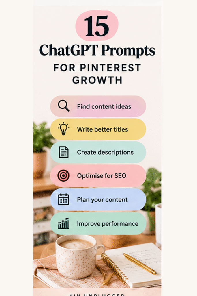 ChatGPT prompts for Pinterest marketing