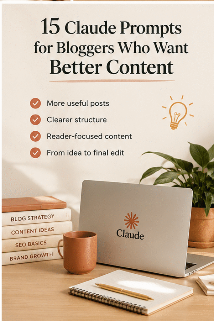 Claude prompts for blogging