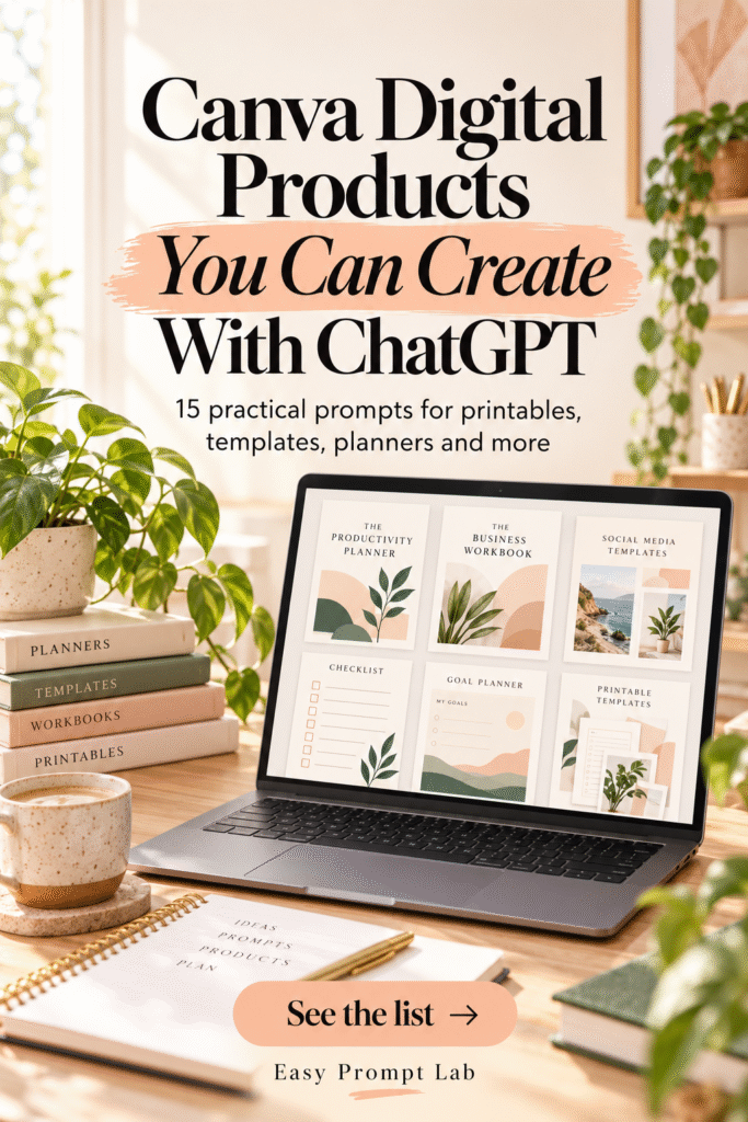 ChatGPT prompts for Canva
