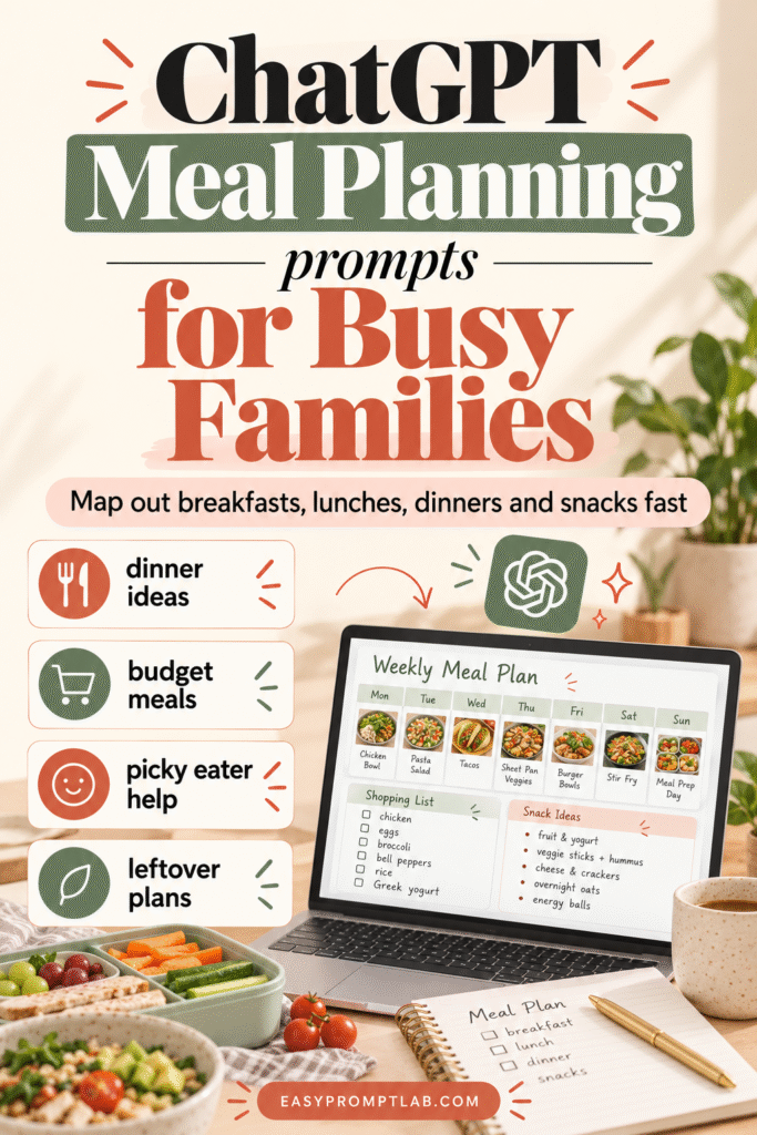 AI meal planning prompts