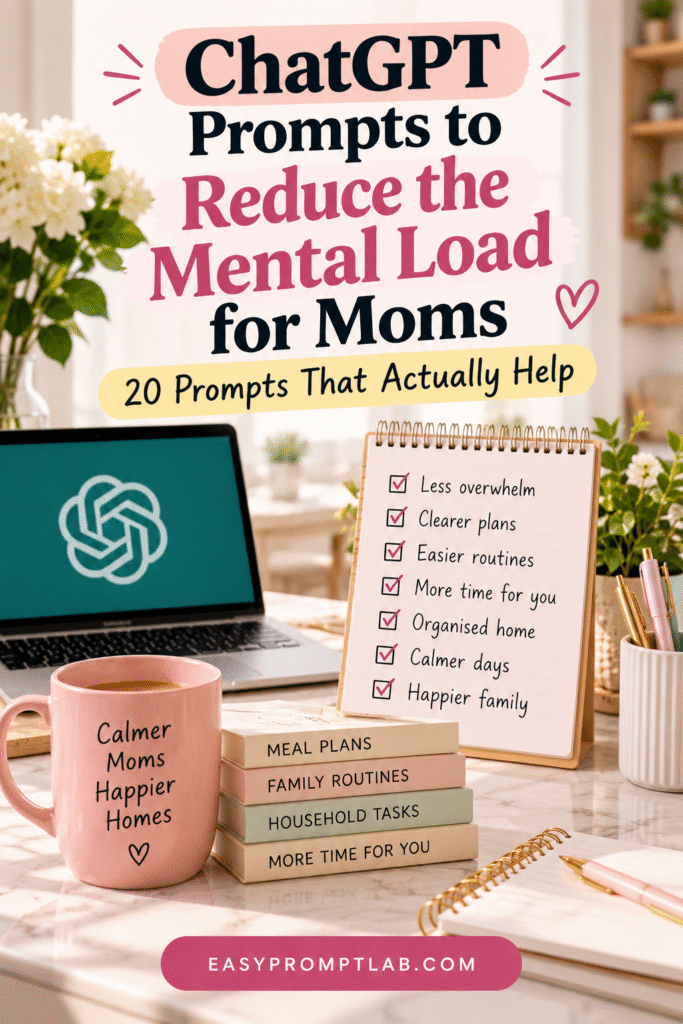 ChatGPT prompts for moms