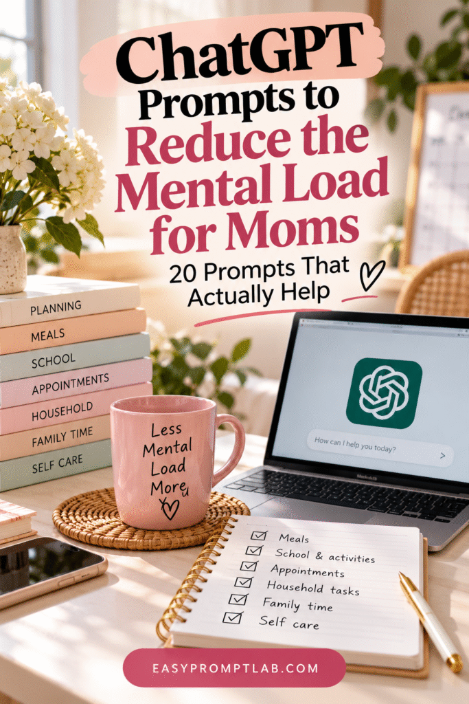 reduce mental load with ChatGPT