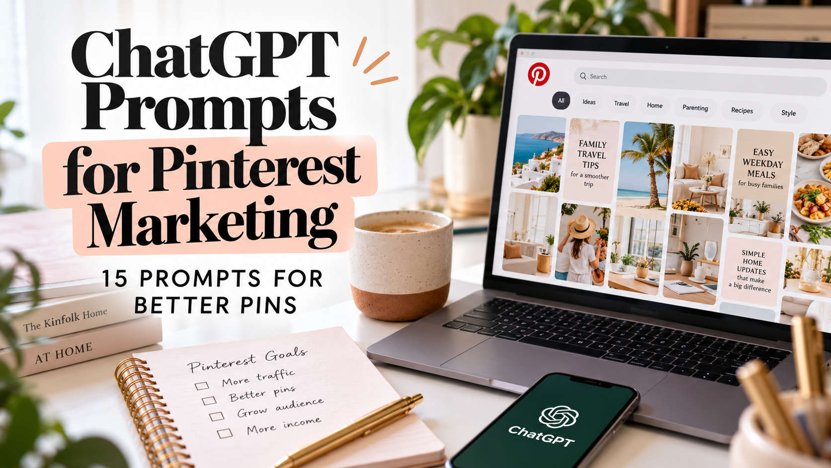 ChatGPT prompts for Pinterest marketing